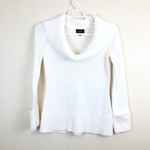 Sonoma Cream Cowl Neck Sweater